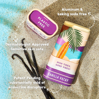 Magnesium Enriched Deo 2-Pack - Vanilla Vacay