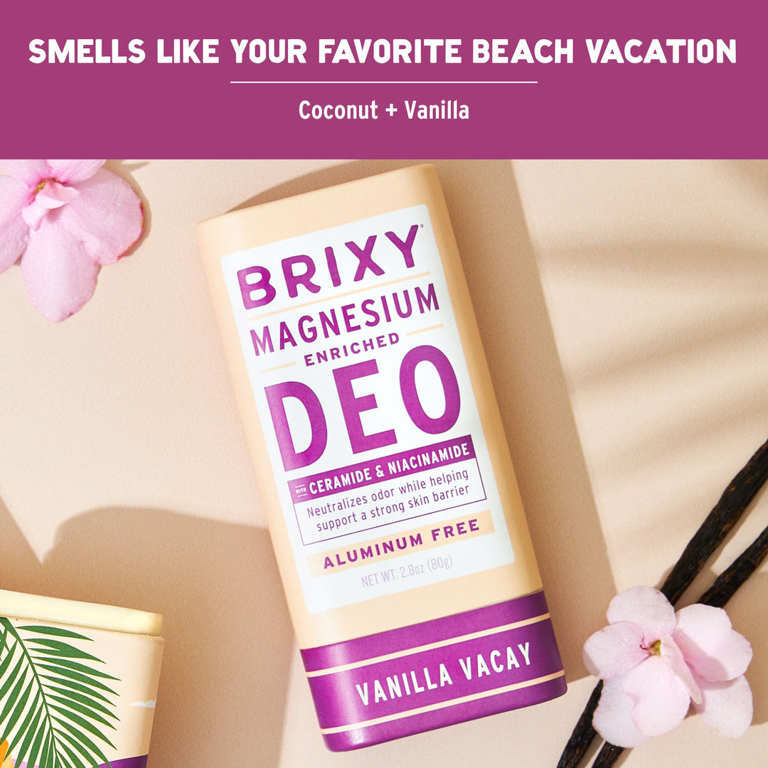 Magnesium Enriched Deo - Vanilla Vacay