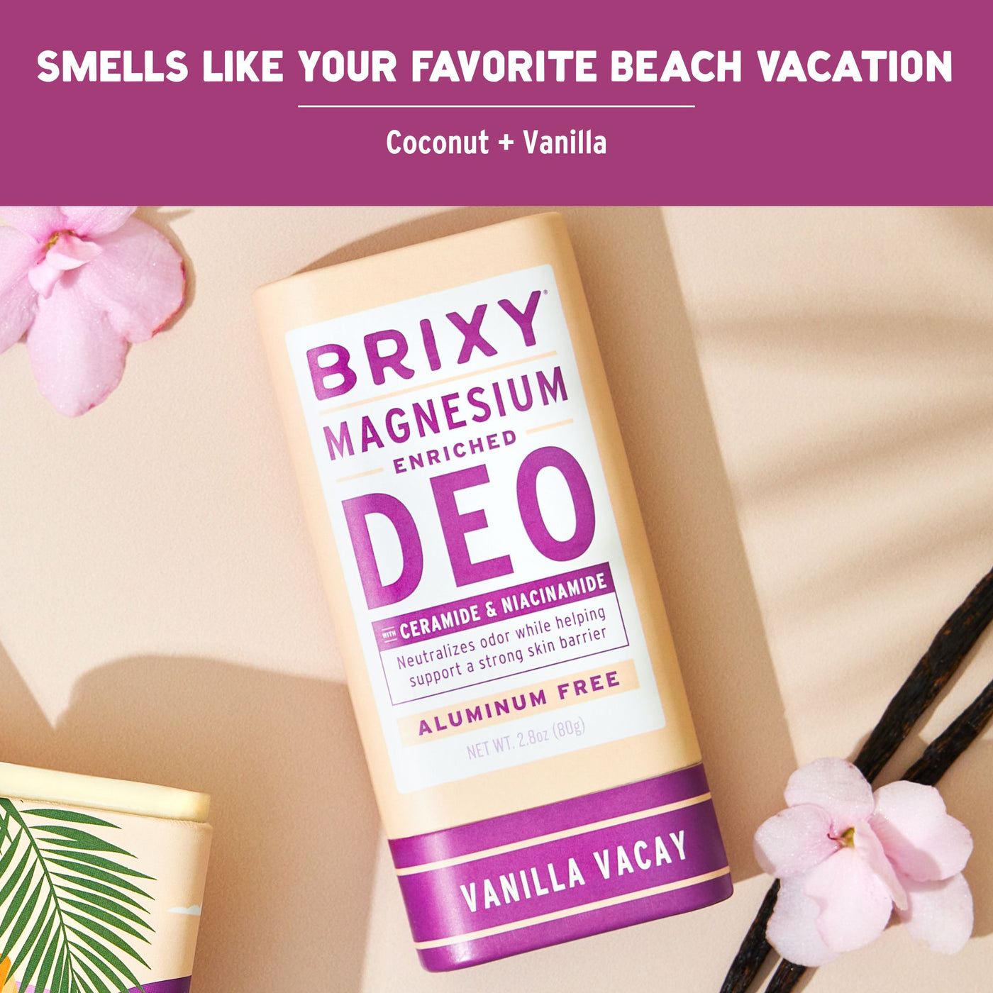 Magnesium Enriched Deo 2-Pack - Vanilla Vacay