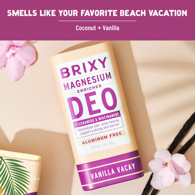 Magnesium Enriched Deo 2-Pack - Vanilla Vacay