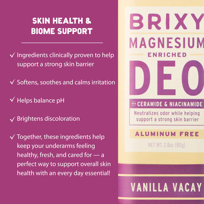Magnesium Enriched Deo 2-Pack - Vanilla Vacay