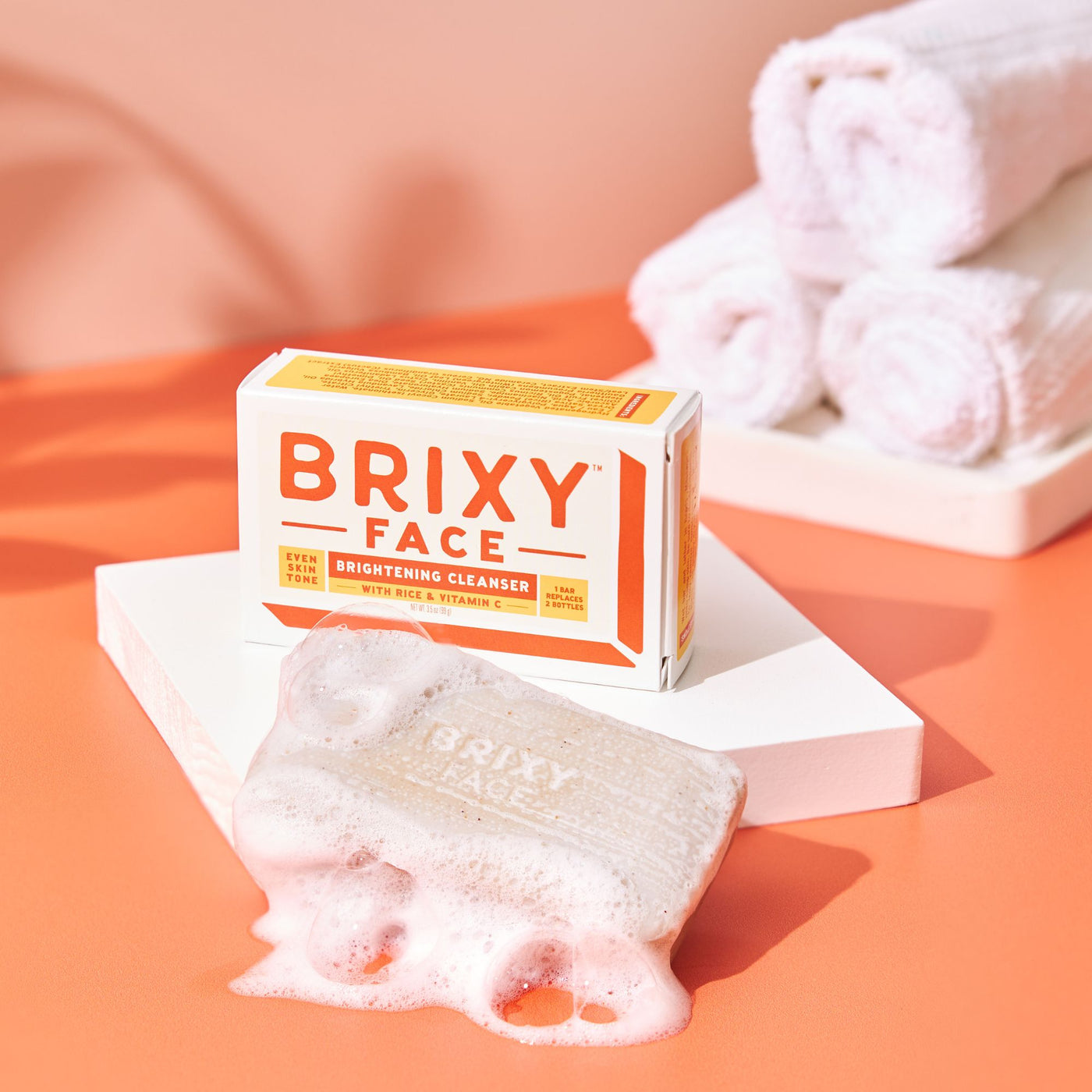 Brightening Facial Cleansing Bar - BRIXY