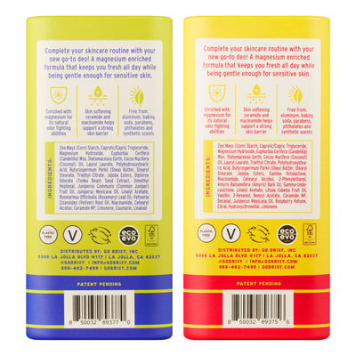 Magnesium Enriched Deo 2-Pack - Juniper Journey + Plumeria Crush