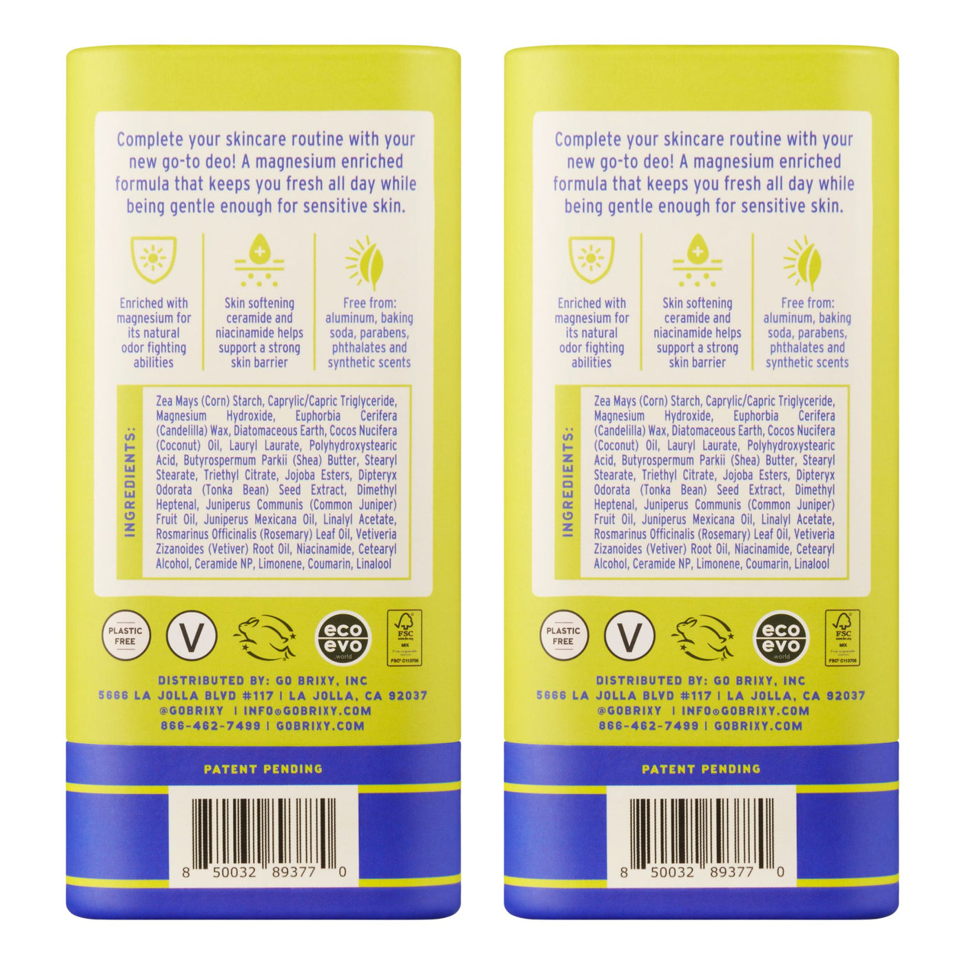 Magnesium Enriched Deo 2-Pack - Juniper Journey