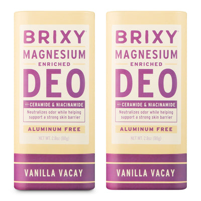 Magnesium Enriched Deo 2-Pack - Vanilla Vacay
