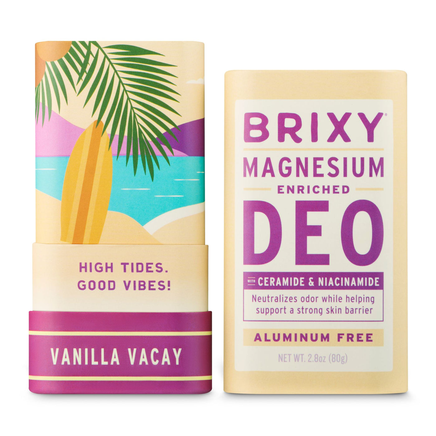 Magnesium Enriched Deo 2-Pack - Vanilla Vacay