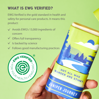 Magnesium Enriched Deo 2-Pack - Vanilla Vacay + Juniper Journey