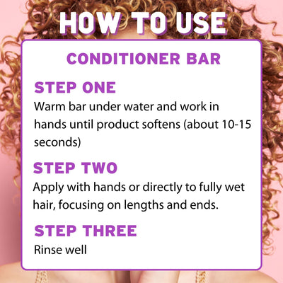 Hydrating Conditioner Bar - Coconut Vanilla - BRIXY