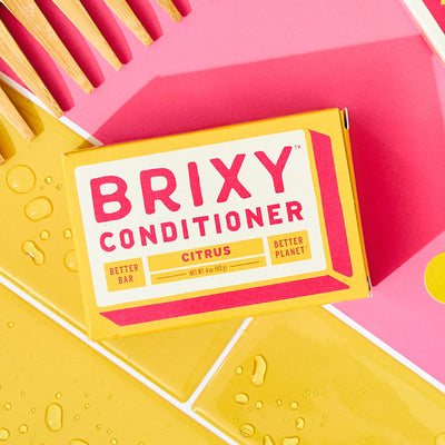 Hydrating Conditioner Bar - Citrus - BRIXY