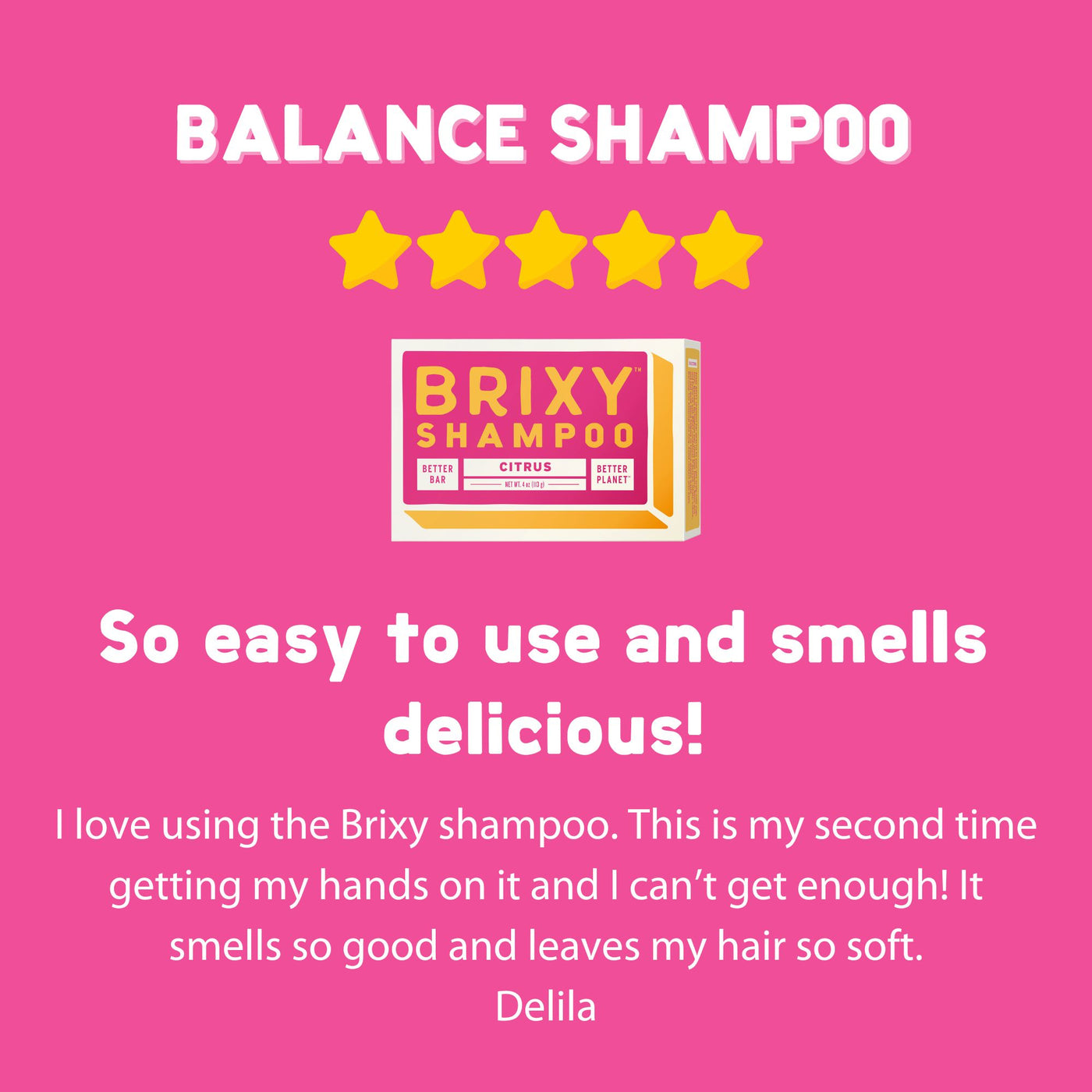 Balance Shampoo Bar - Citrus