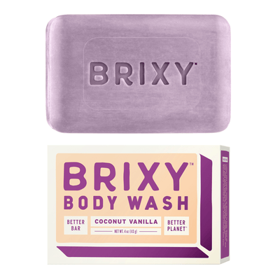 Moisturizing Body Wash Bar - Coconut Vanilla - BRIXY
