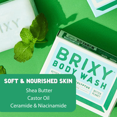 Moisturizing Body Wash Bar - Mint Eucalyptus